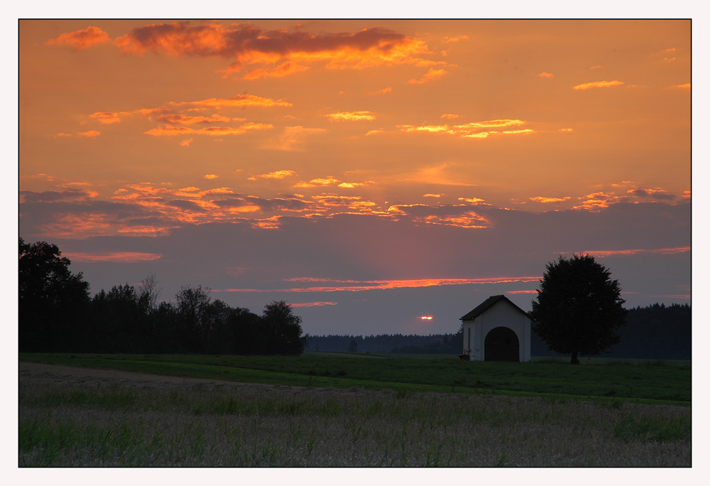 Sunset - Sonnenuntergang