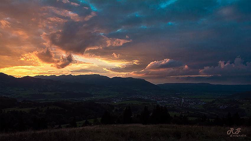 Sunset Sonthofen