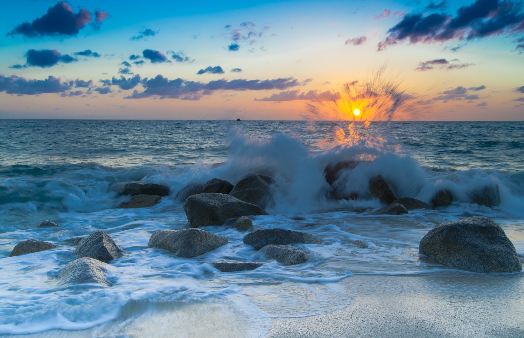 Sunset Splash