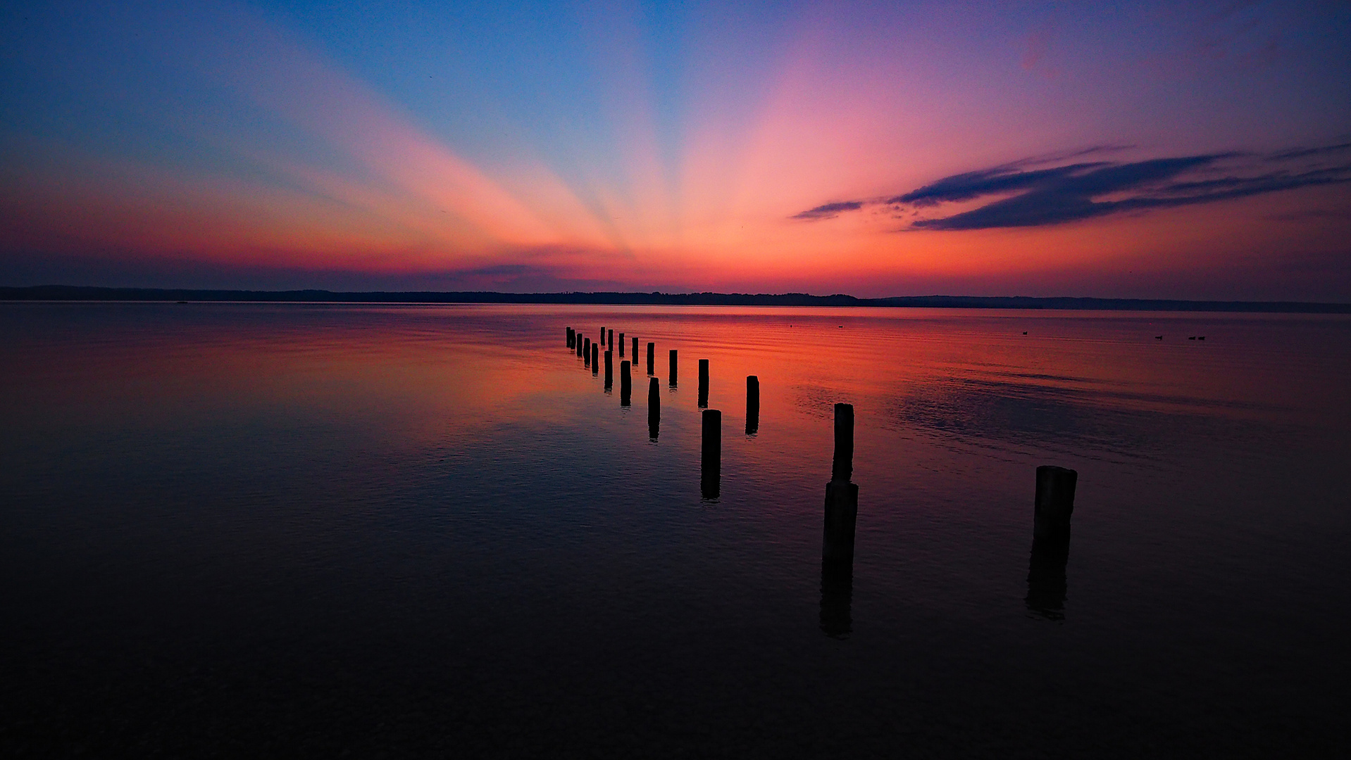 Sunset Starnberger See