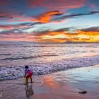 Sunset Strand beach Cape Town