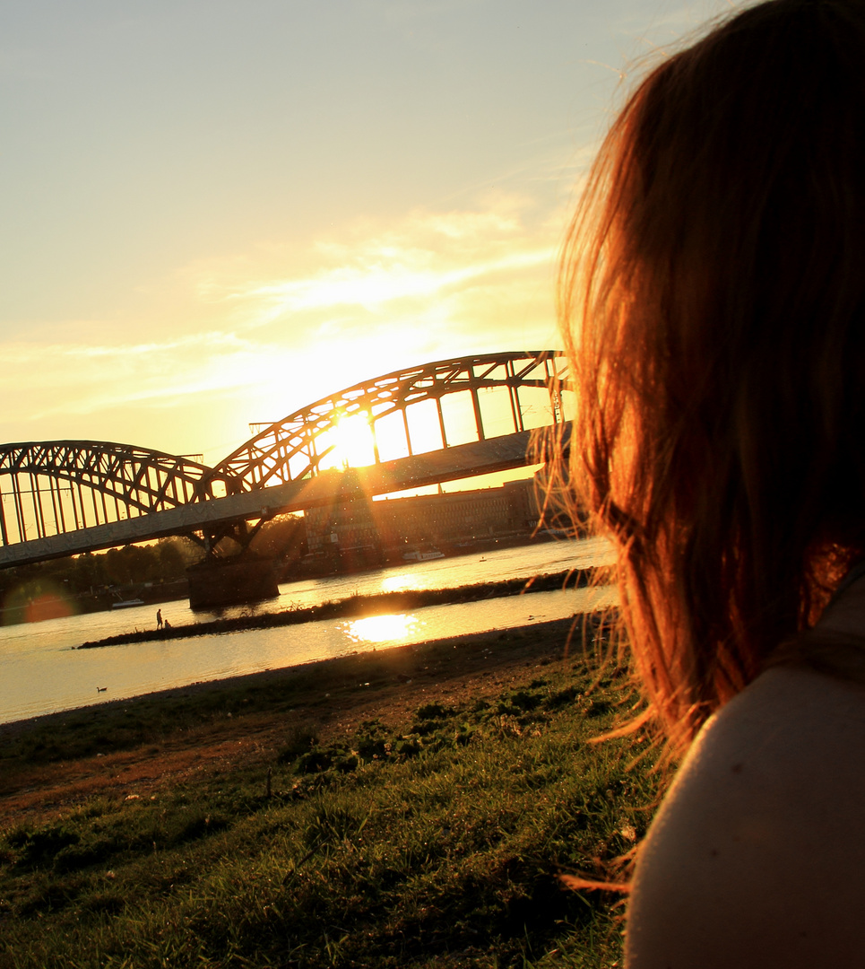 Sunset Südbrücke