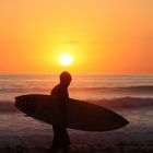 Sunset surfen