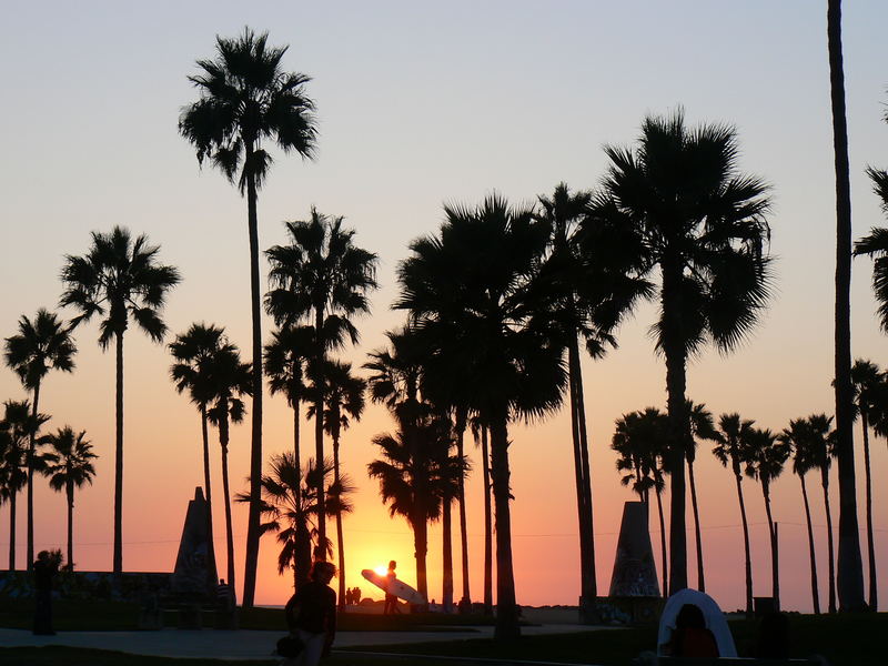 Sunset surfing...