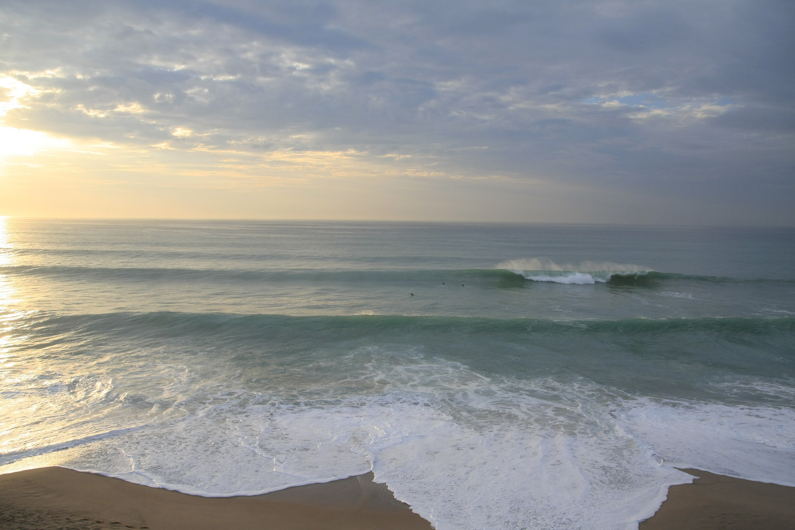 Sunset Surfing