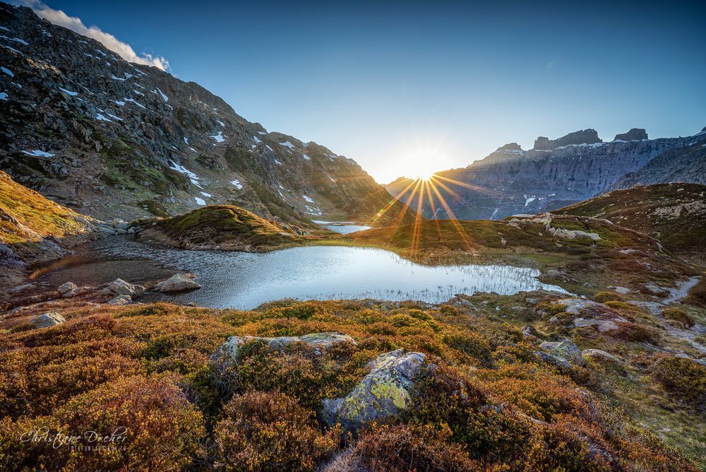 Sunset Sustenpass