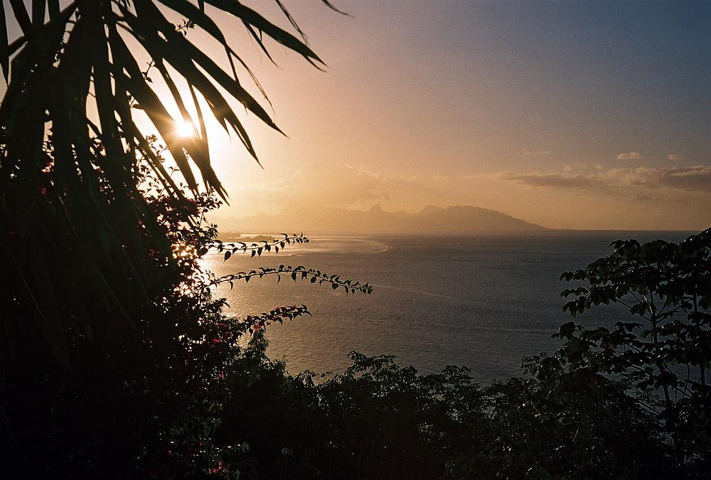 Sunset Tahiti