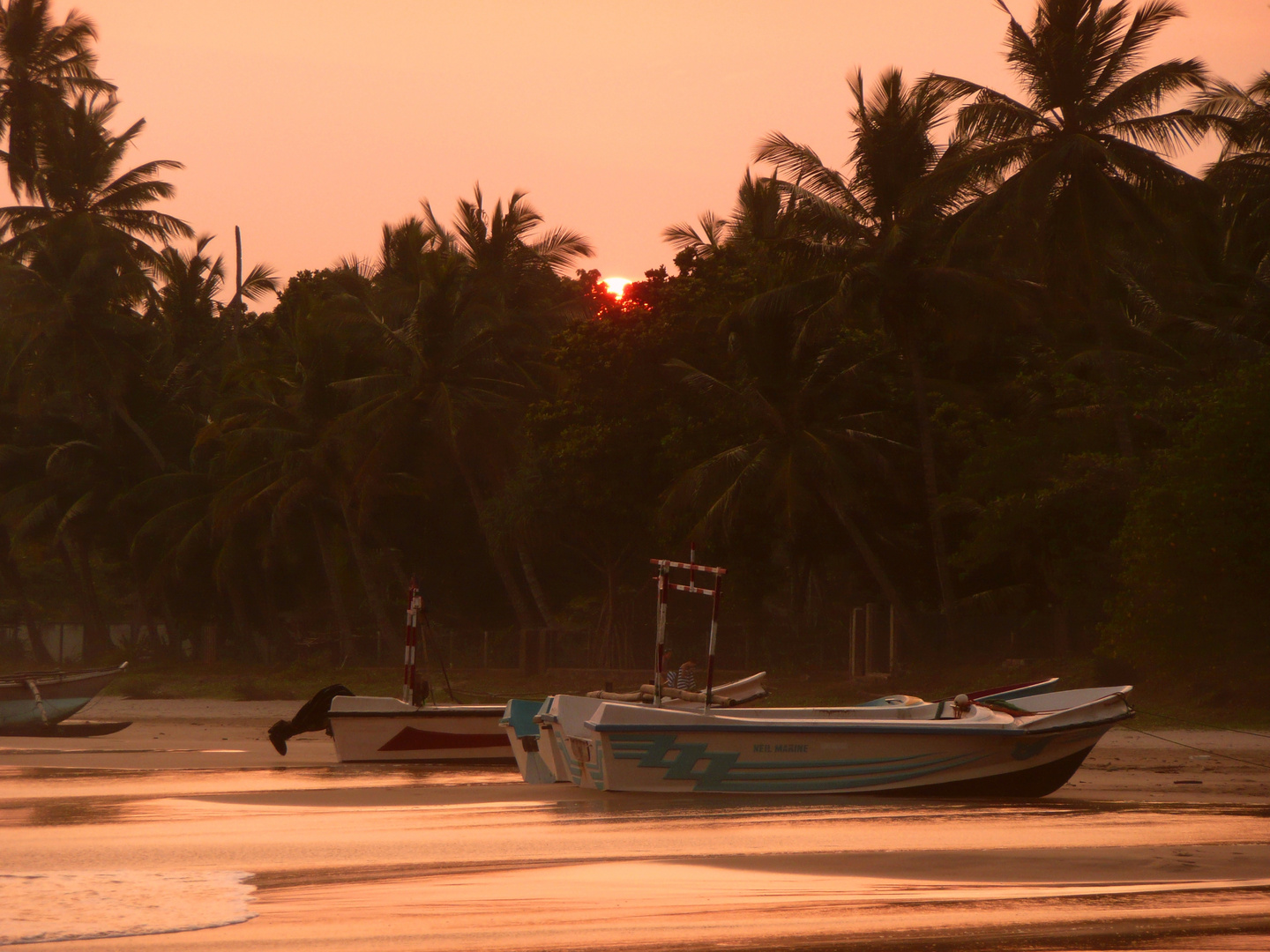 Sunset Tangalle beach