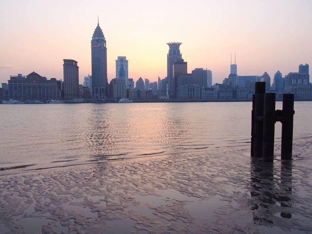 Sunset, the Bund