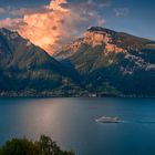 Sunset Thunersee