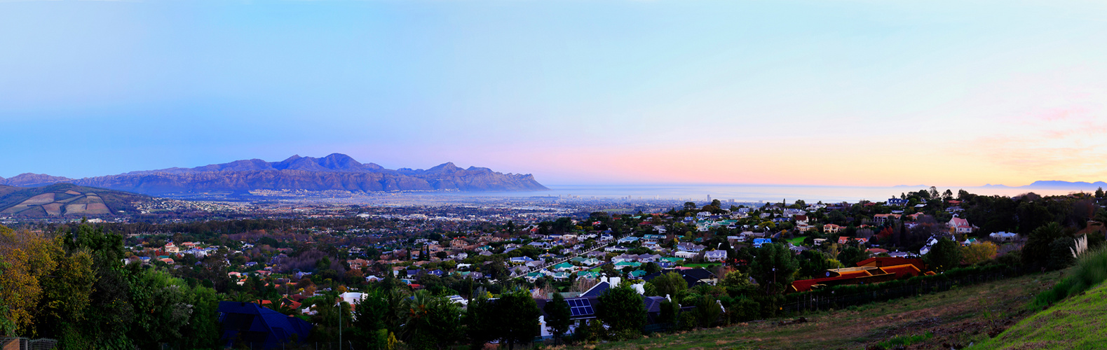 sunset time Helderberg Region