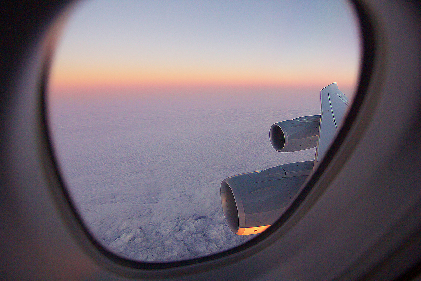 Sunset Tokio - Frankfurt "Rheinland-Pfalz" Boeing 747-8