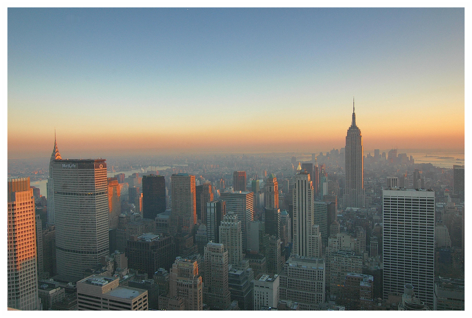 Sunset @ Top Of The Rocks