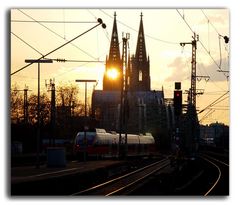 Sunset Train