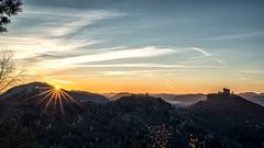 Sunset Trifels Castle