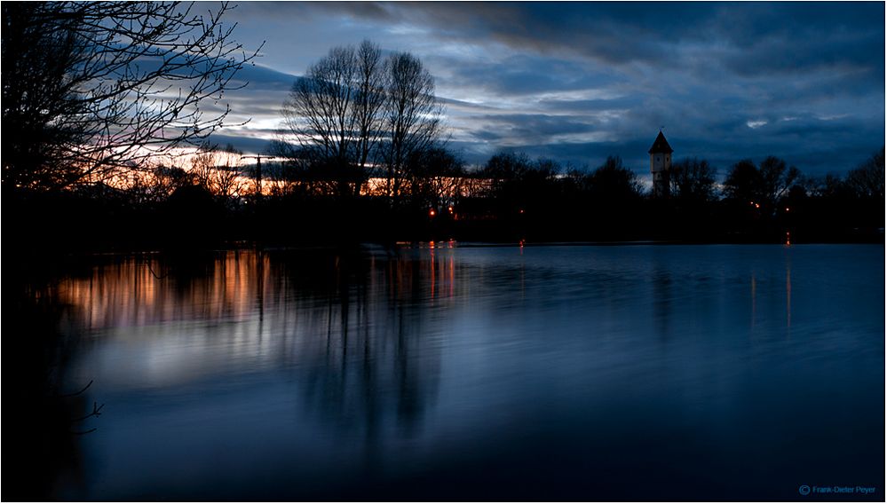 Sunset über Athensleben