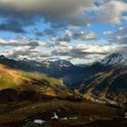 sunset über dem arlberg