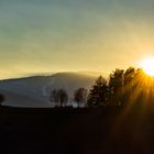 Sunset über Wiener Alpen