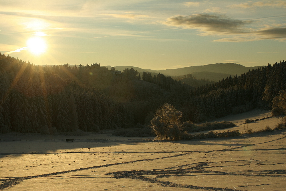 Sunset überm Königsberg