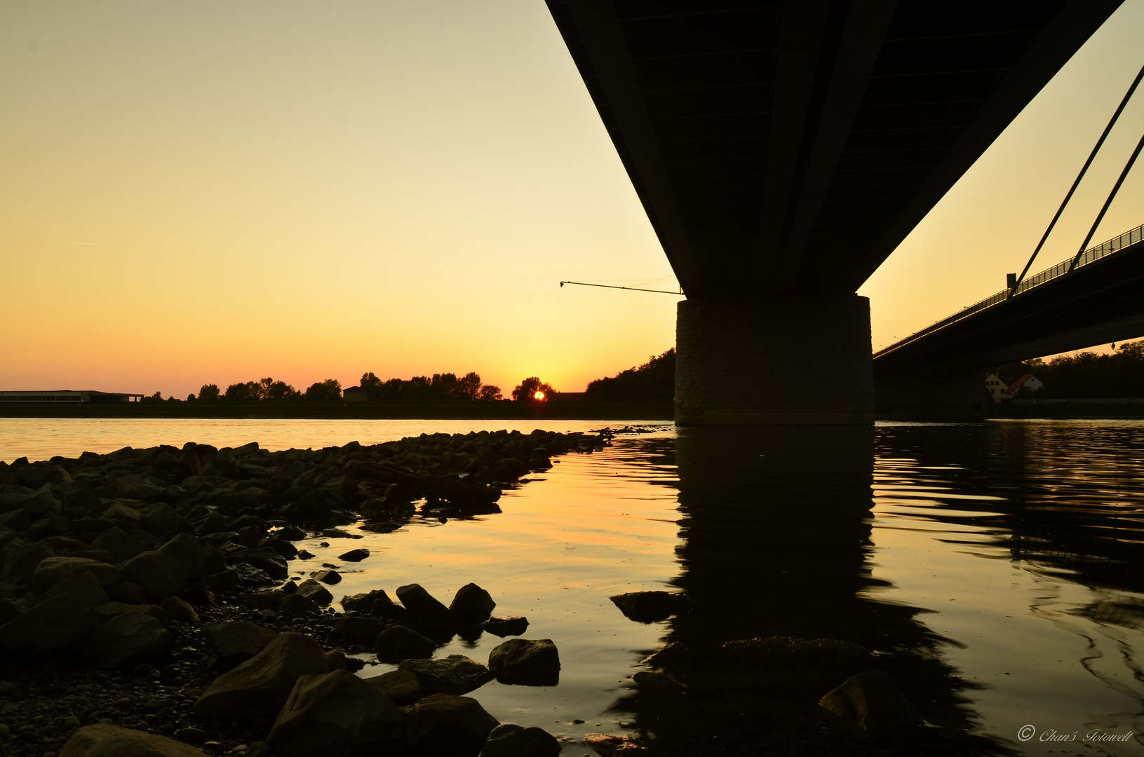 Sunset under the Bridge