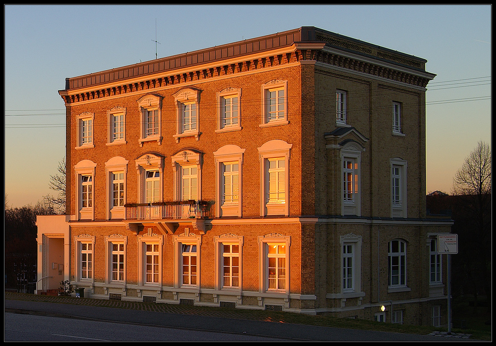 Sunset Unterkante Fensterbank