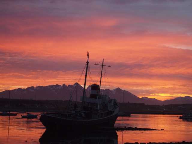 Sunset Ushuaia