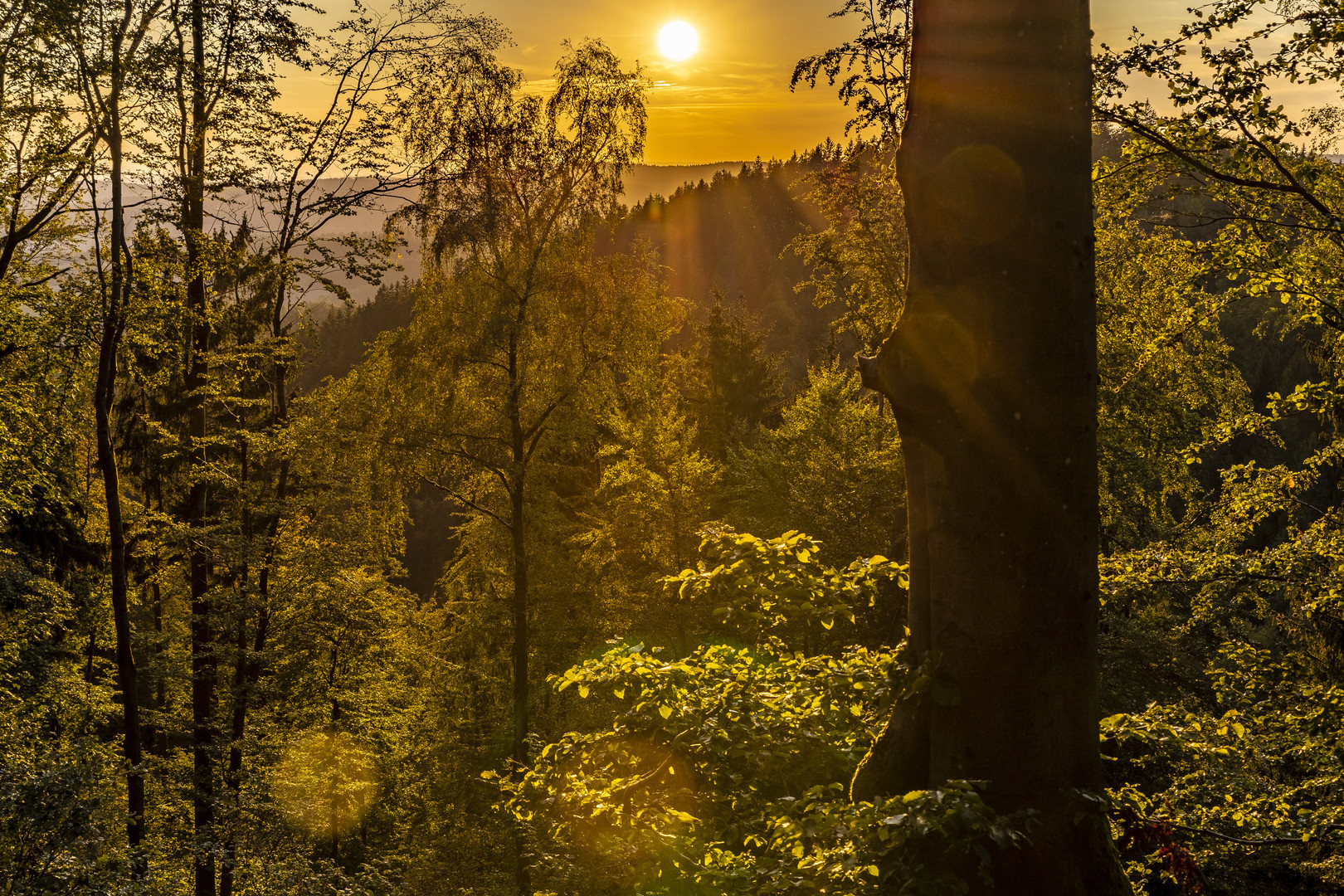 Sunset Vessertal