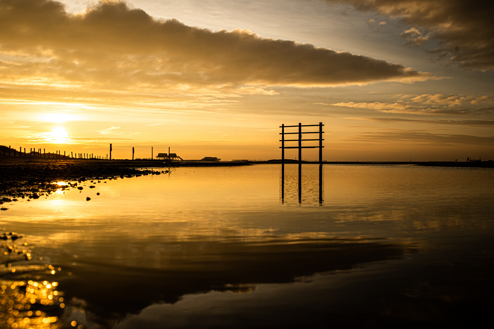 Sunset Vibes at St Peter Ording Beach