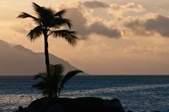 sunset (view from Hilton beach)