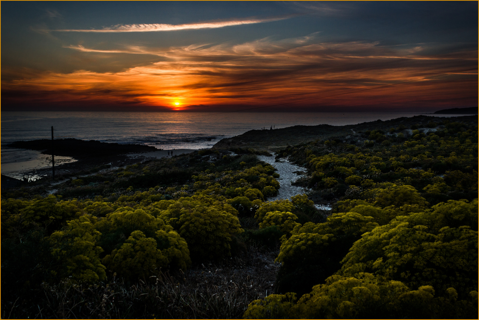 sunset - vila nova de milfontes