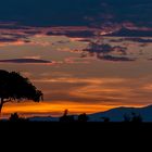 Sunset vor dem Kilimanjaro