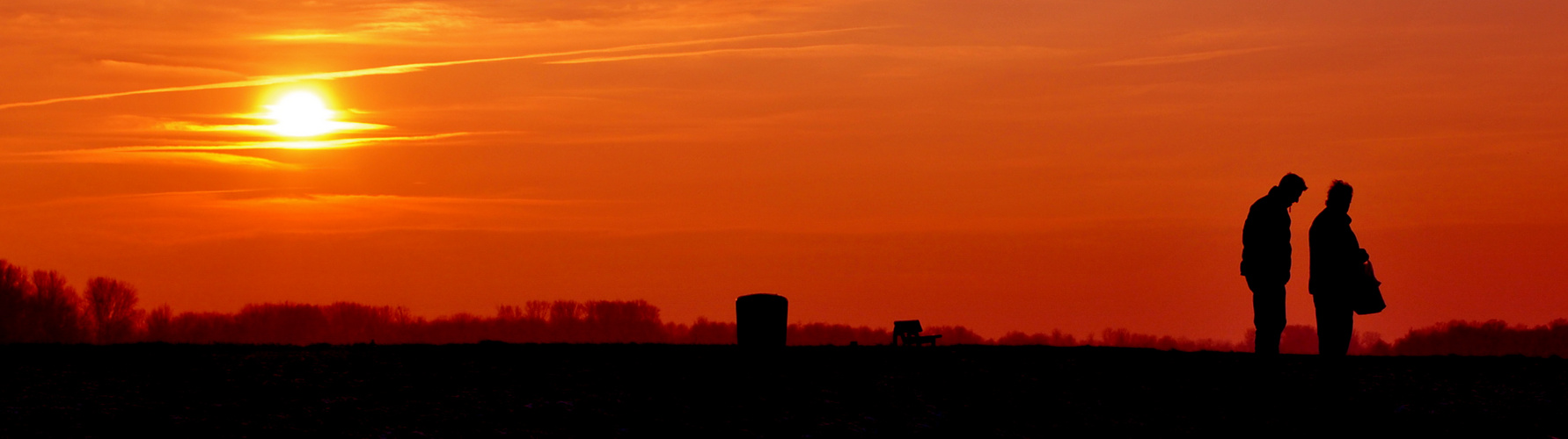 sunset walk