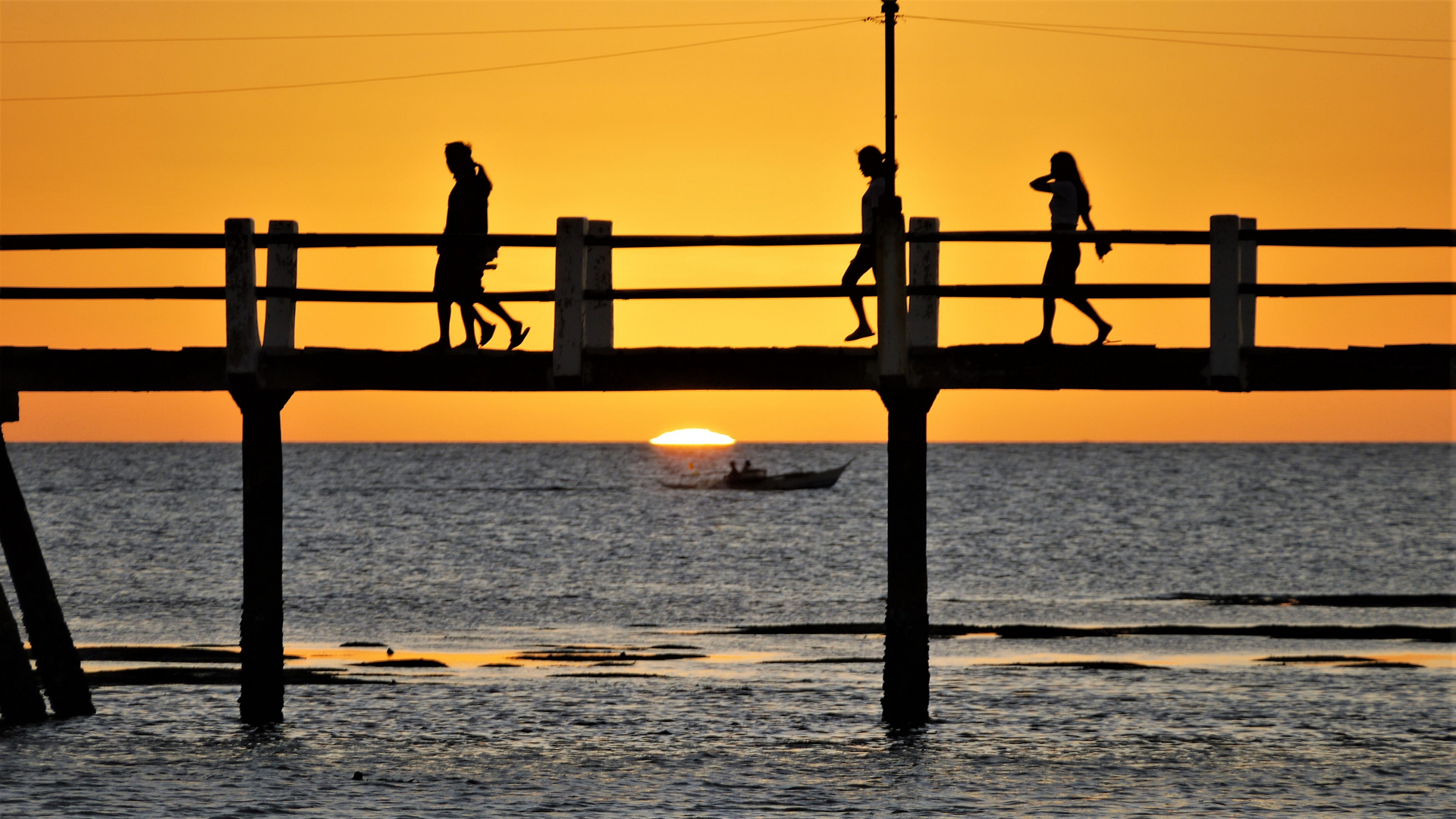 Sunset walk