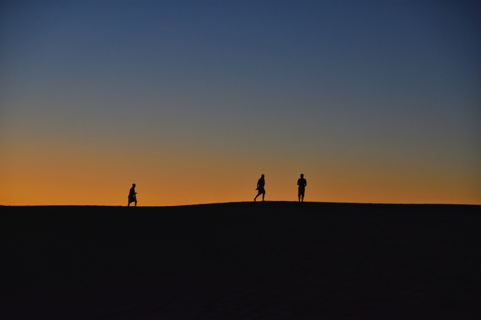 Sunset walk