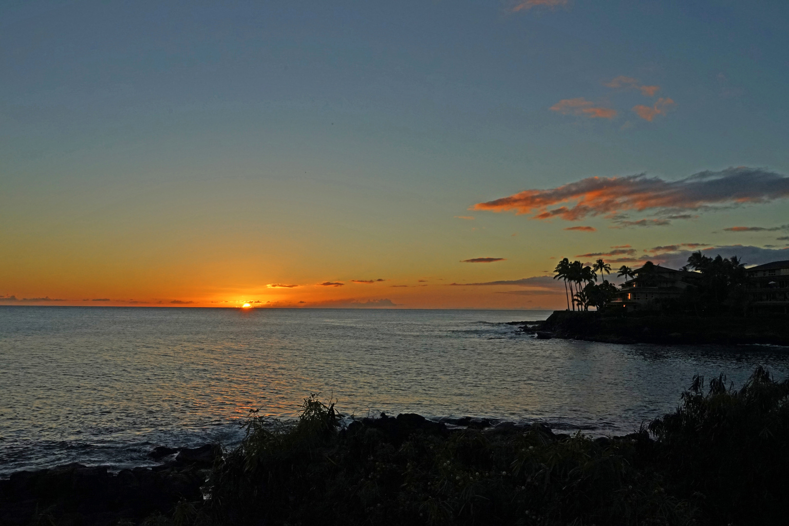 Sunset Wall Koloa Landing