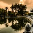 Sunset will come soon on West lake, Hanoi