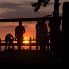 Sunset With A Drink