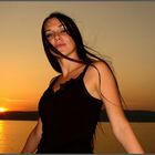 Sunset with Olga