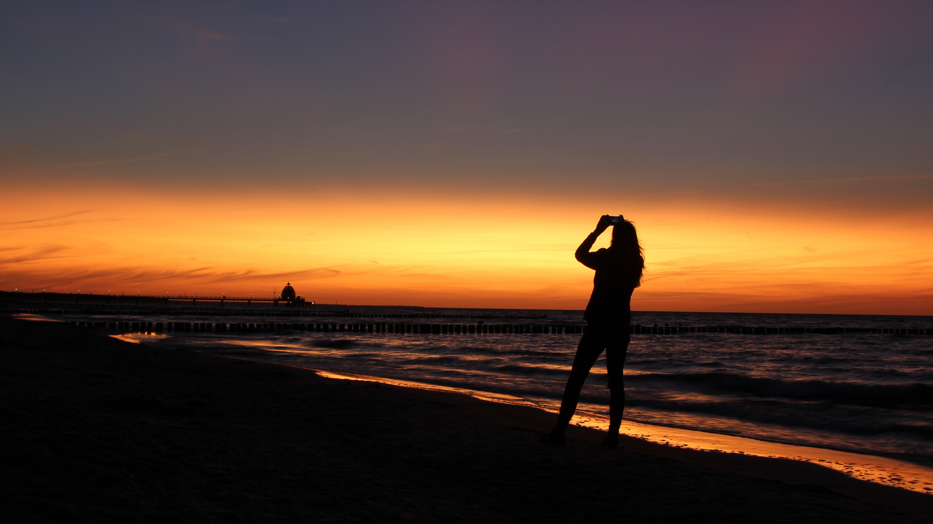 Sunset Zingst 2017 (Snapshot vom Schnappschuss)