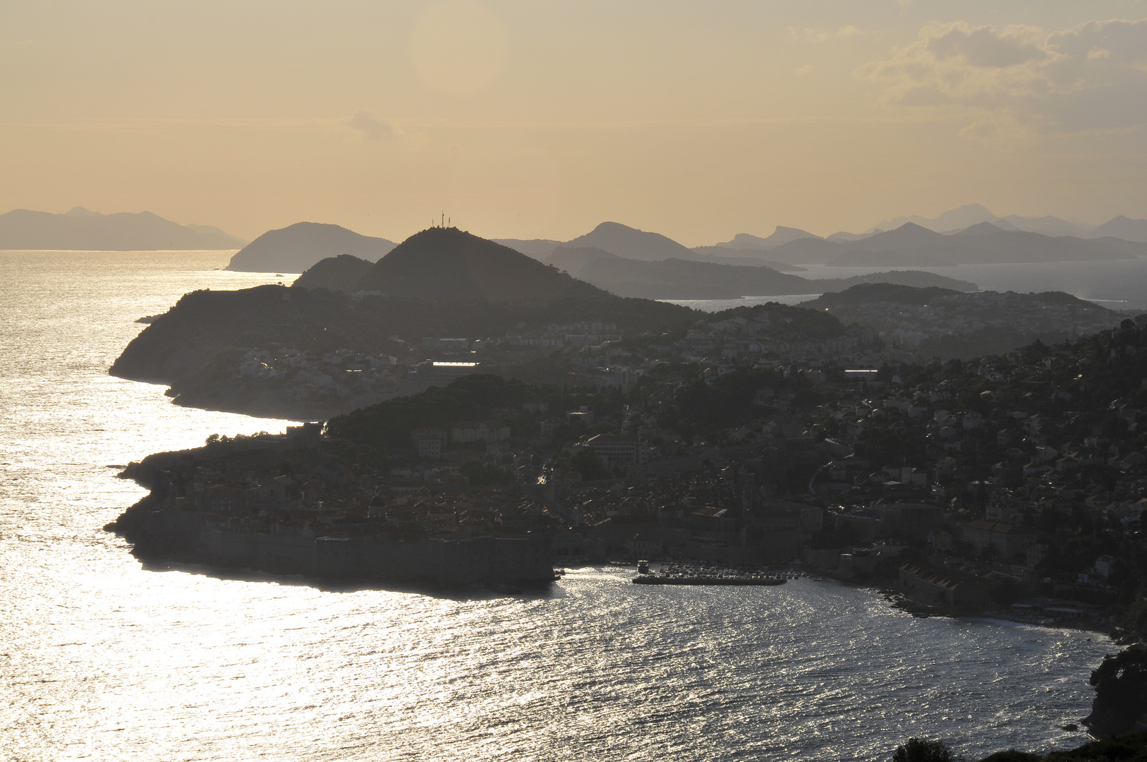 Sunset,Dubrovnik