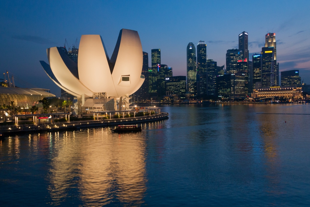 Sunset@Marina Bay - Singapore