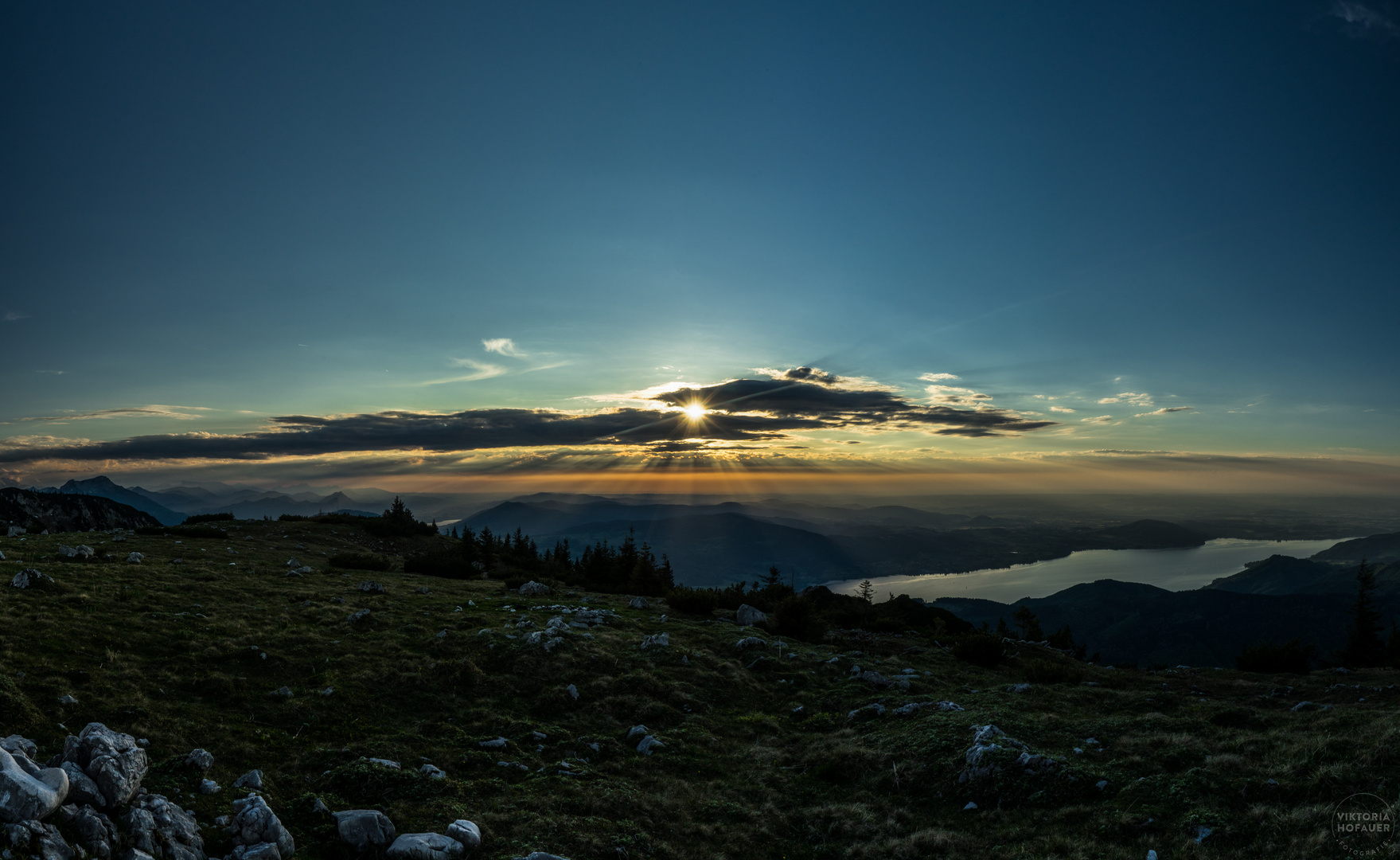 Sunsetpanorama am Hochlecken