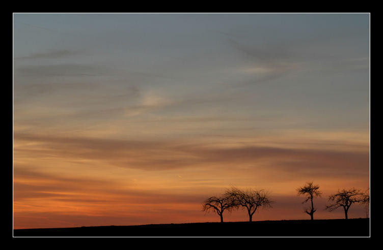 sunsets in germany...