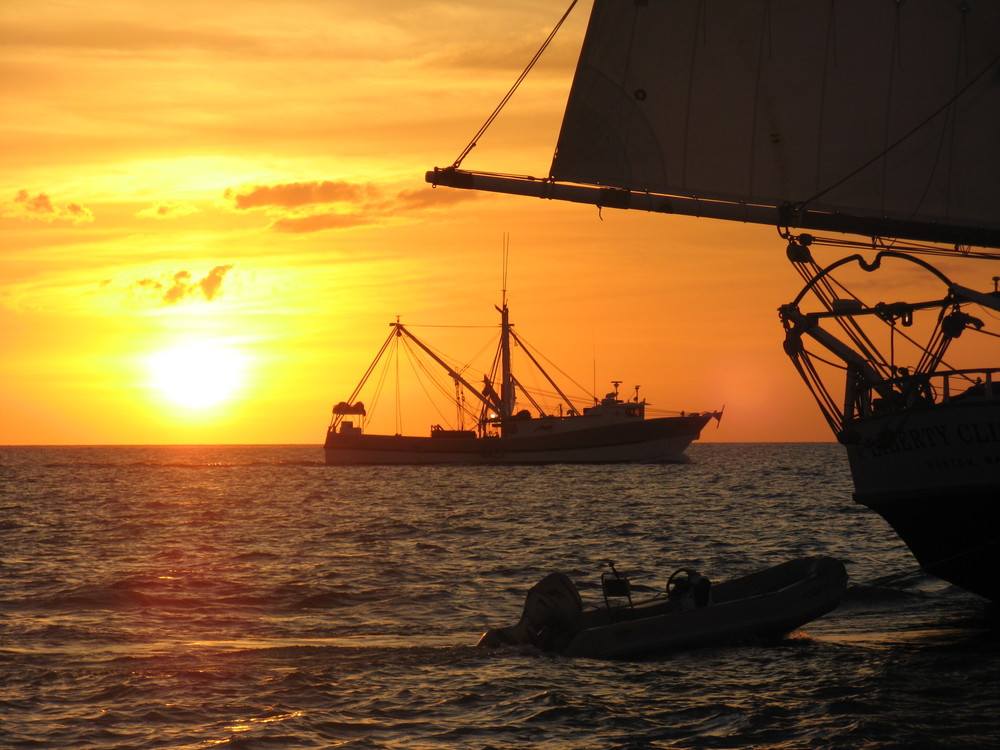 Sunsetsailing vor Key West