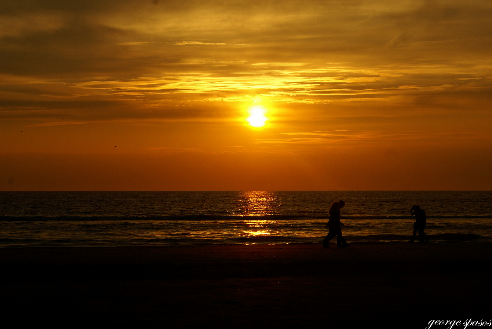 sunset....scheveningen,netherlands