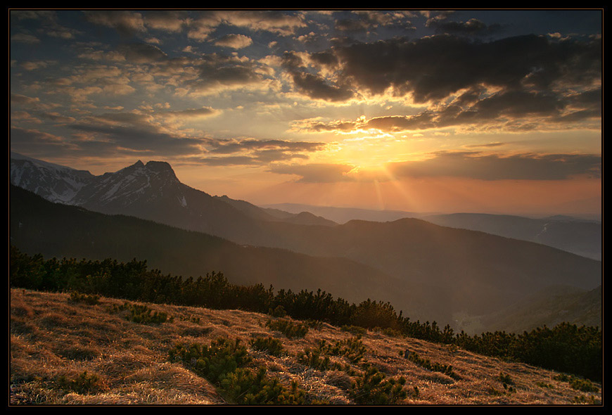 Sunsetting in Tatras