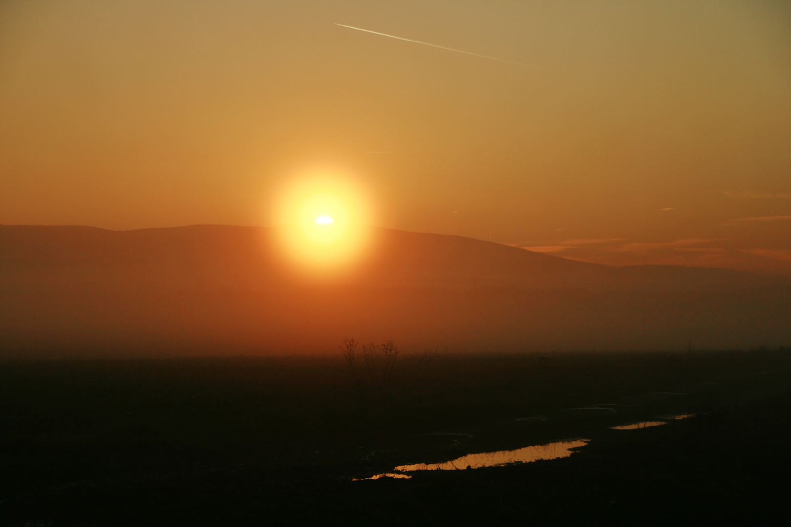 Sunsetting over Brocken