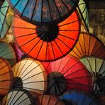 Sunshades at the night market