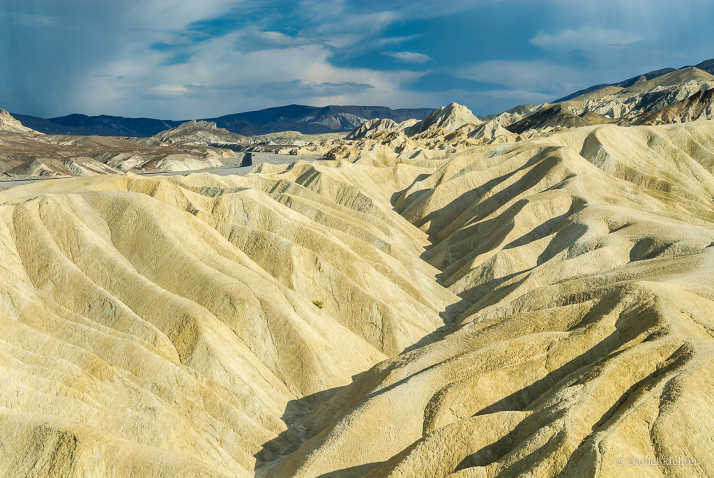 Sunshine and Rain at Zabriskie Point