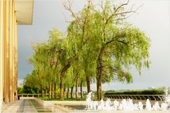 Sunshine and Storm Clouds - A Kennedy Center Impression